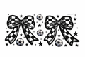 Soccer and Bows #BWS008