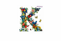 “K” Butterfly Garden Alphabet #AI063 - M