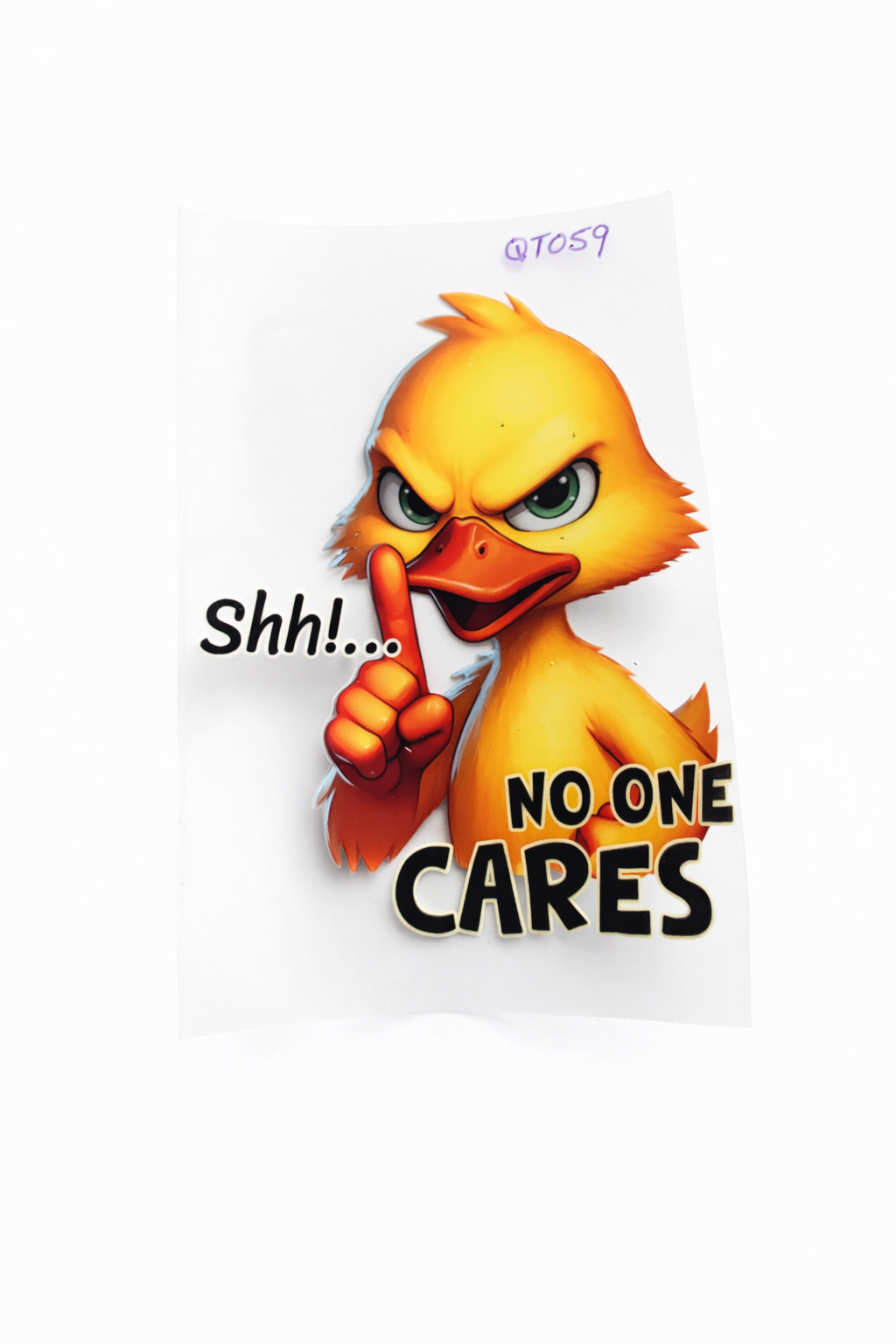 Shh!… No One Cares #QT059 - M