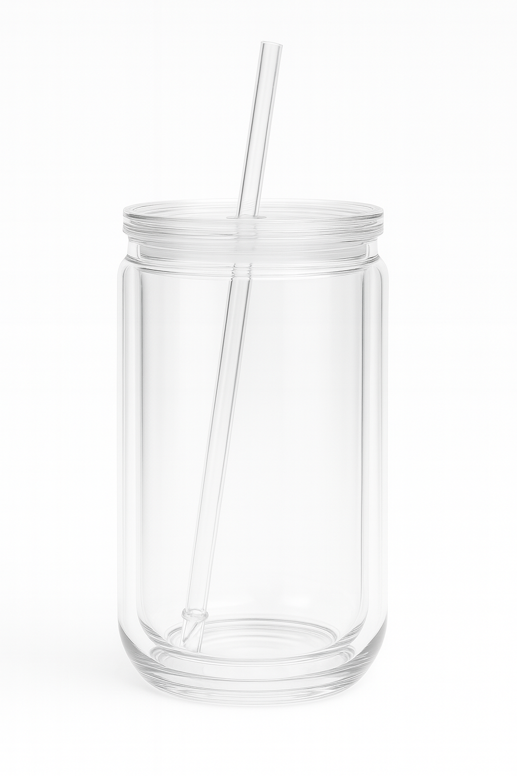 16oz Acrylic Customizable Snow Globe Cup