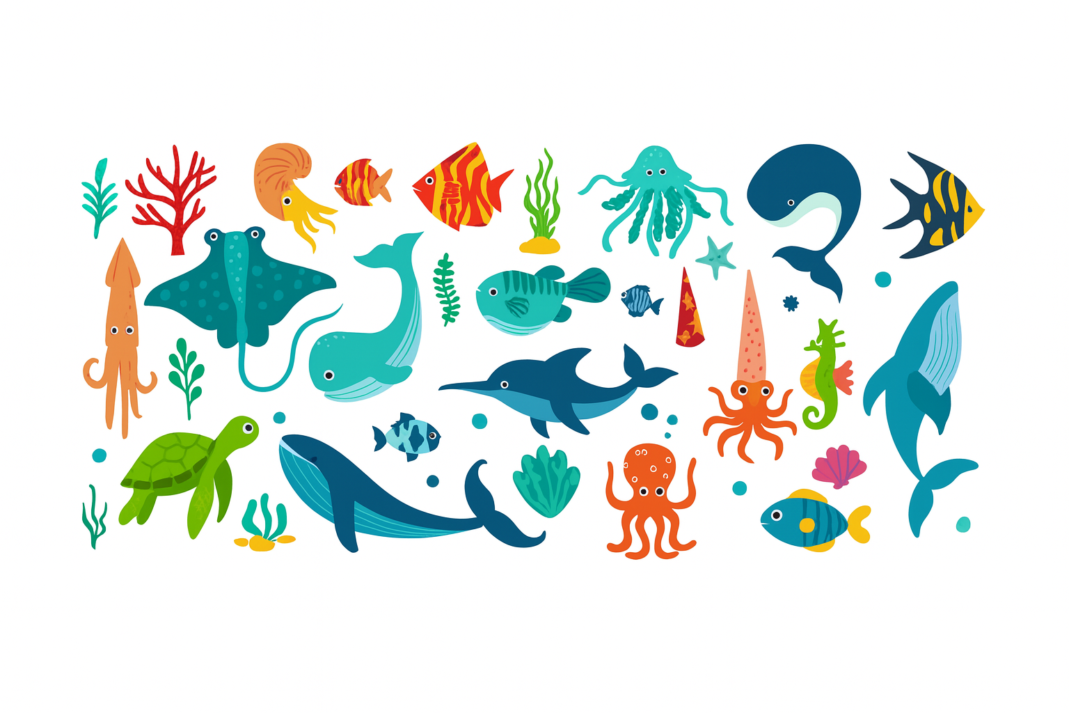 Sea Animals #SEA065