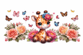 Giraffe & Butterflies #JNG003