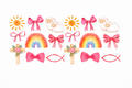 Cross, Rainbows & Bows #FTH134