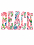Beach Glitter Clear Film Screen Print Transfer CF-SM05