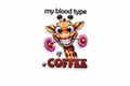 My Blood Type is Coffee #BV014 - M