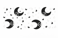Moons & White Leaves #NAT054