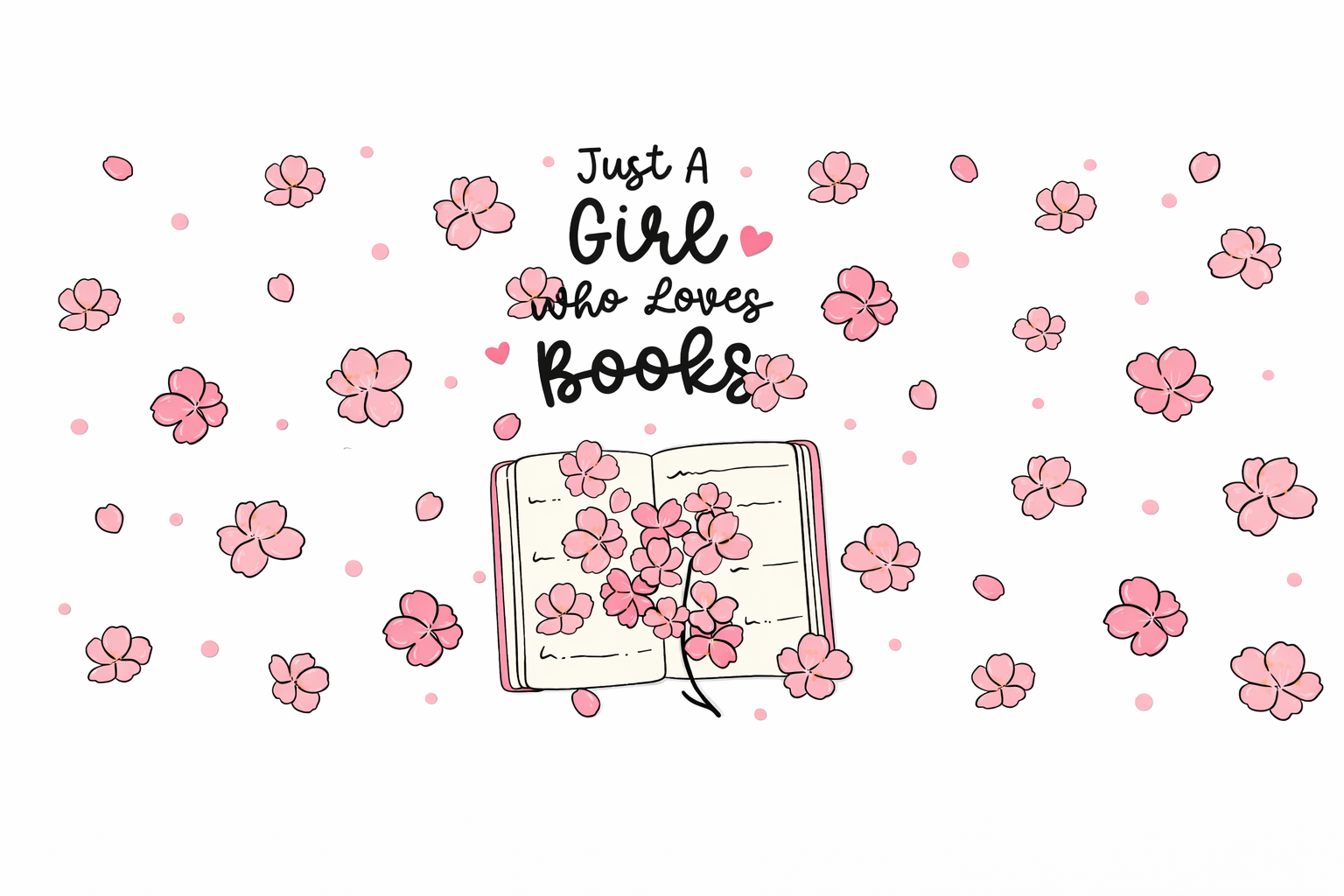 Just A Girl Who Loves Books #BK018
