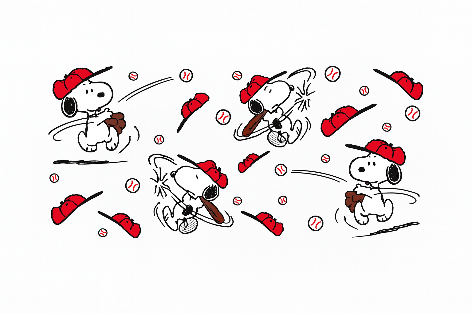 Snoopy Baseball #KID043