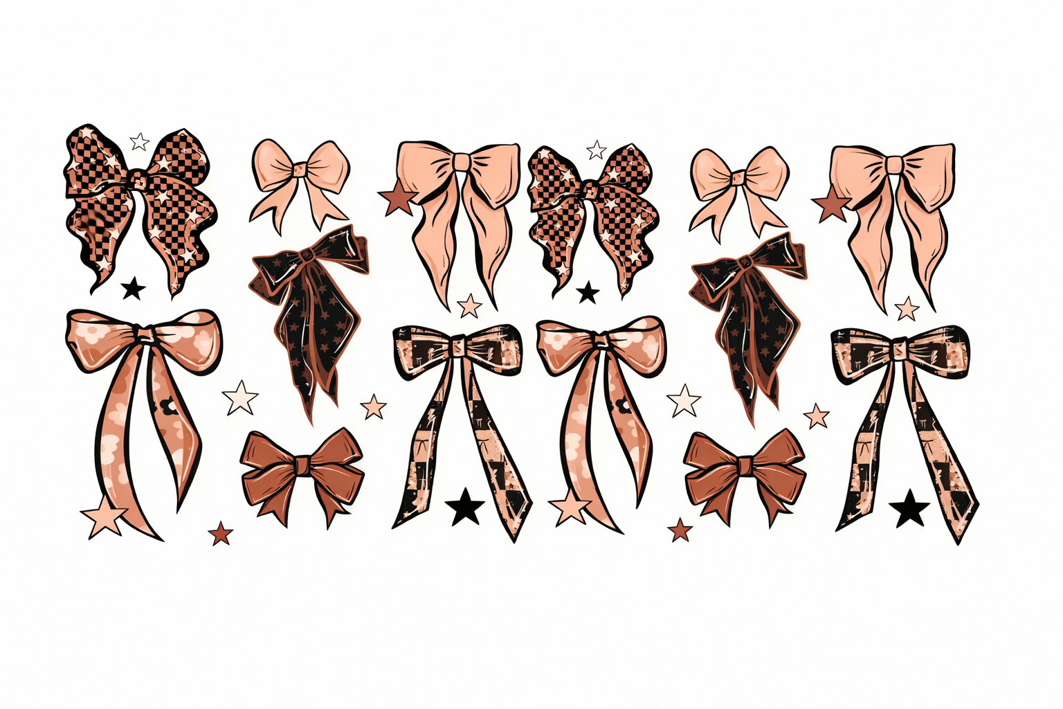 Brown Bows #BWS014