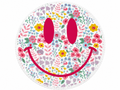 Smiley Flower Glitter Clear Film Screen Print Transfer CF-PA15