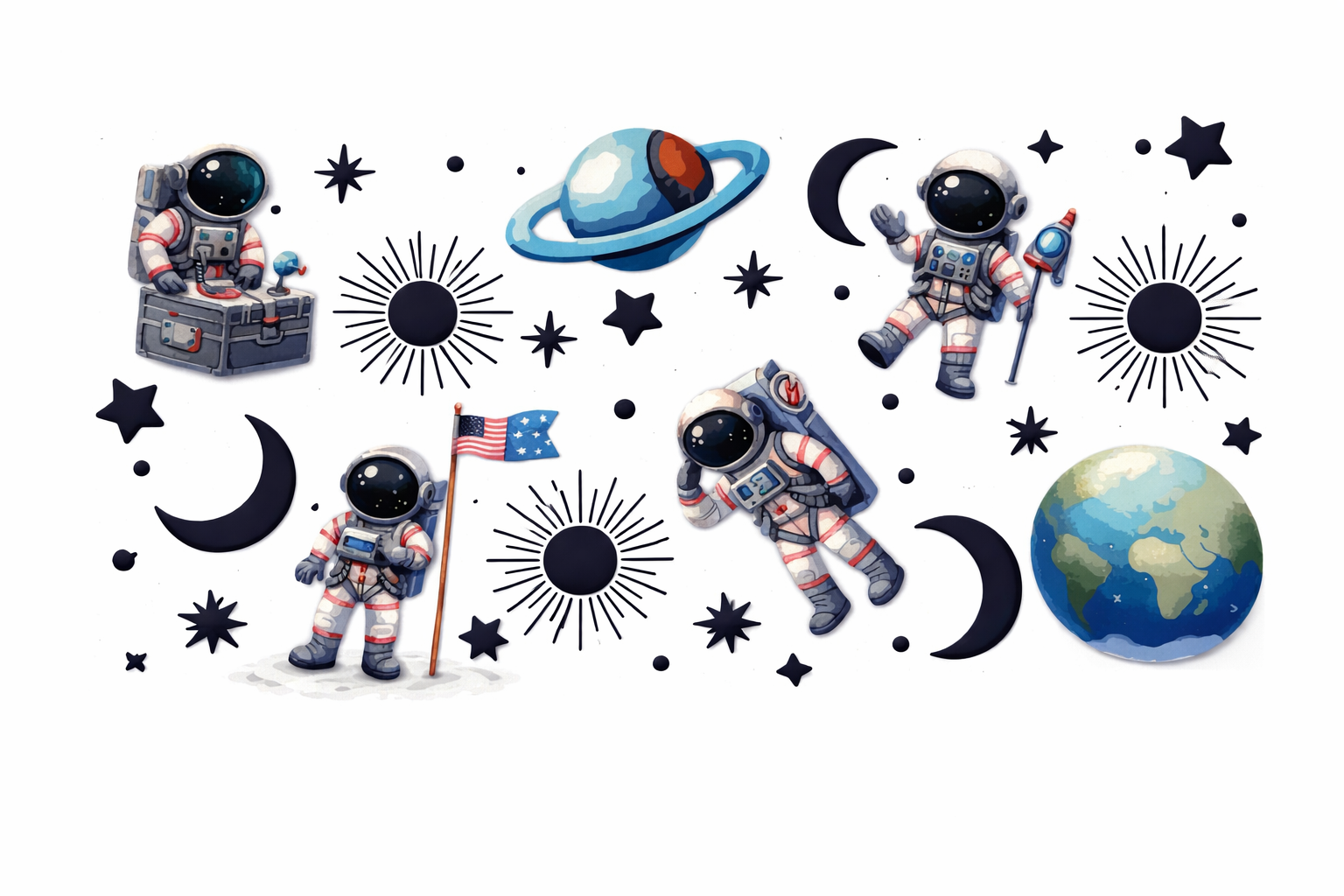 Astronauts & Planets #GX008
