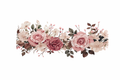 Pink Vintage Flowers #FLR051