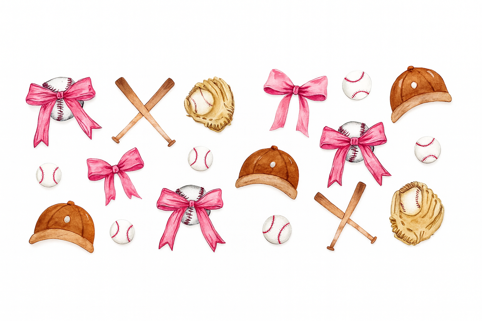 Baseball and Bows #SPT001