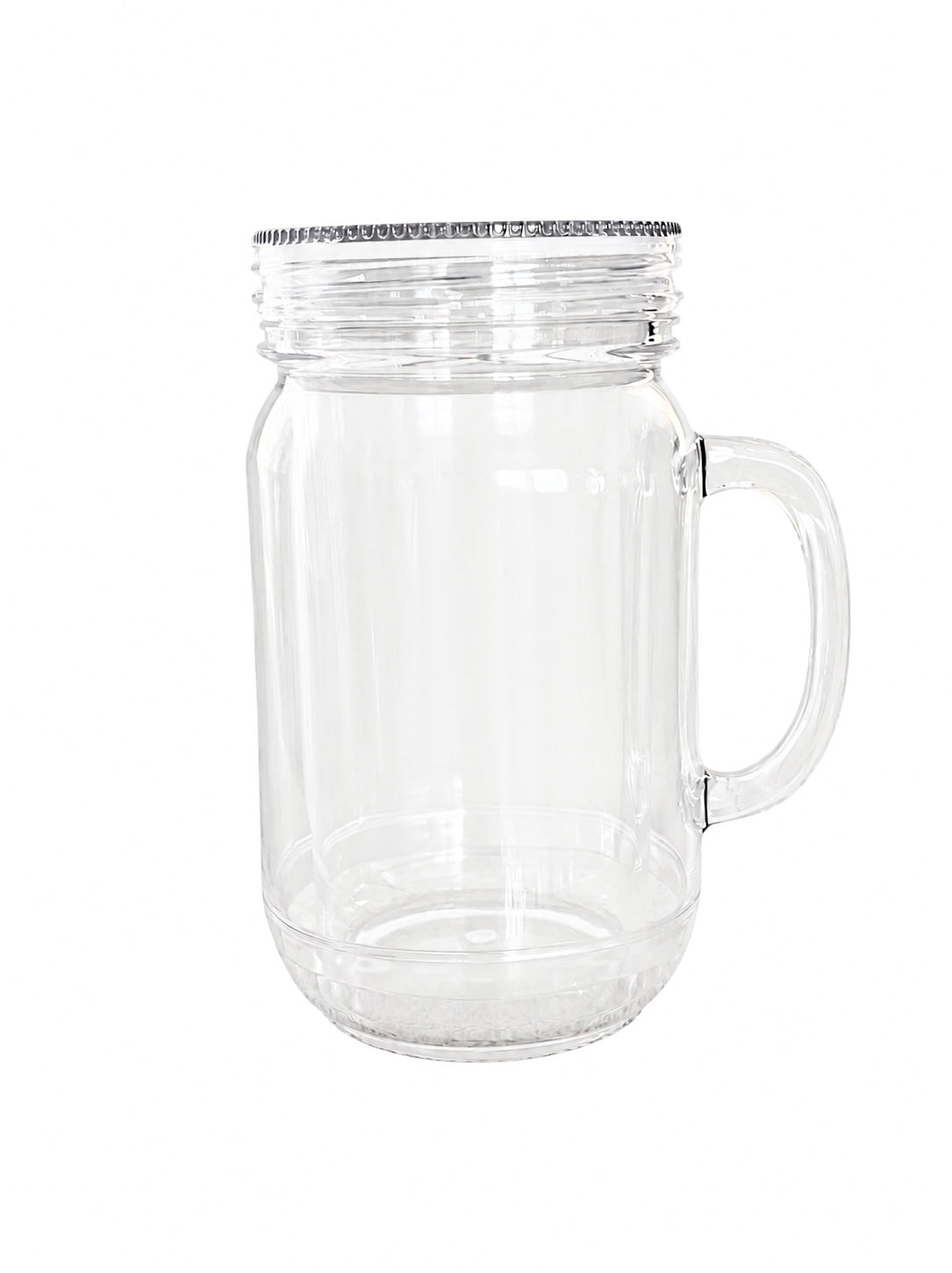 20 oz Mason Jar Snowglobe Tumbler Cup