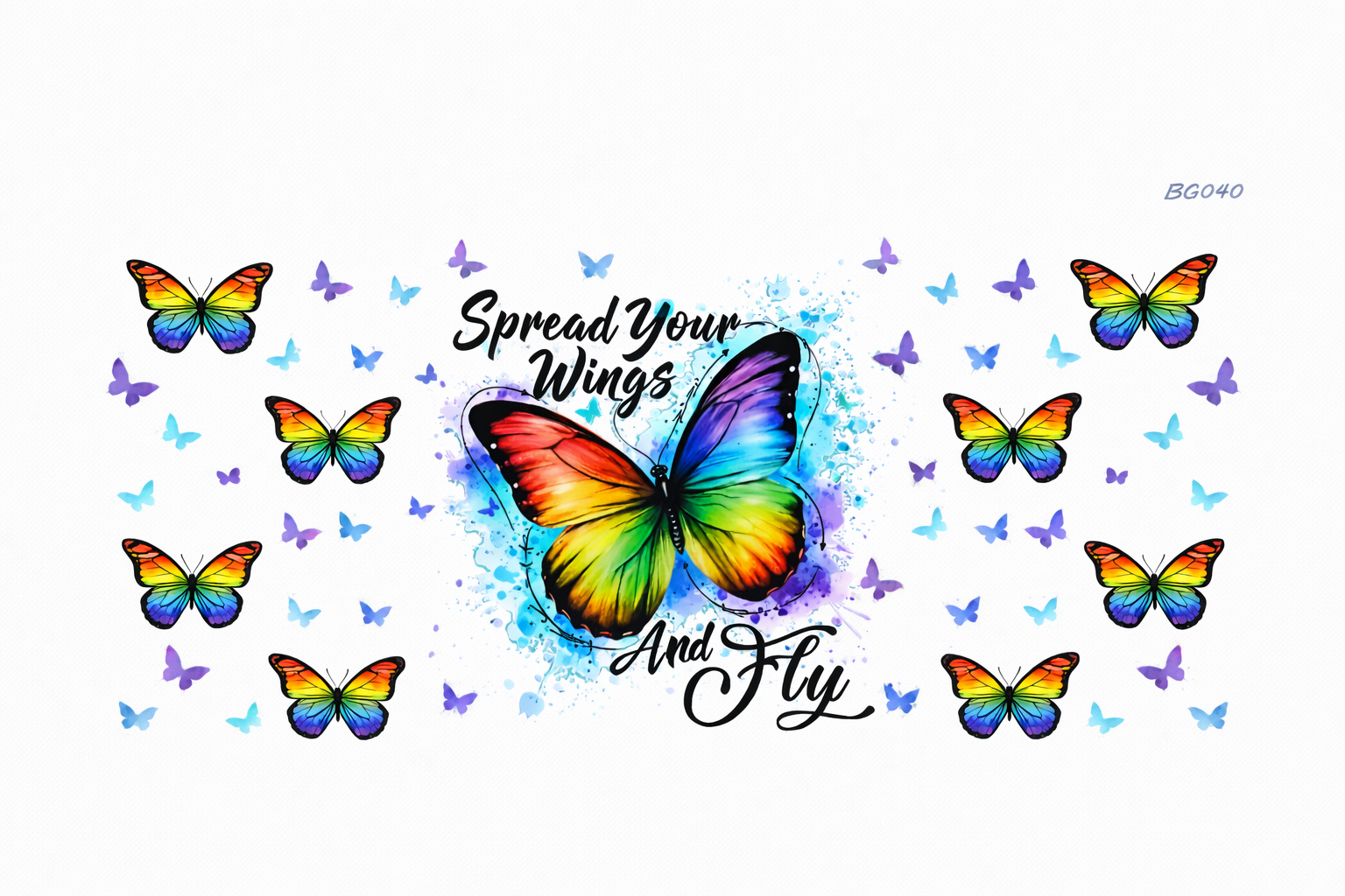 Spread Your Wings And Fly #BG040