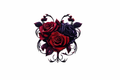 2 Red Roses 1 Purple #FLR016