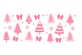 Pink Trees, Bows & Snowflakes #CHR076