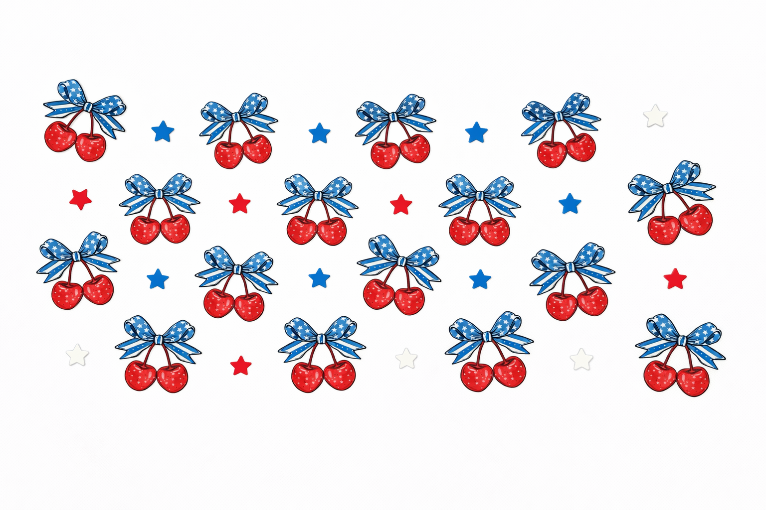 American Flag Cherries #AMA004