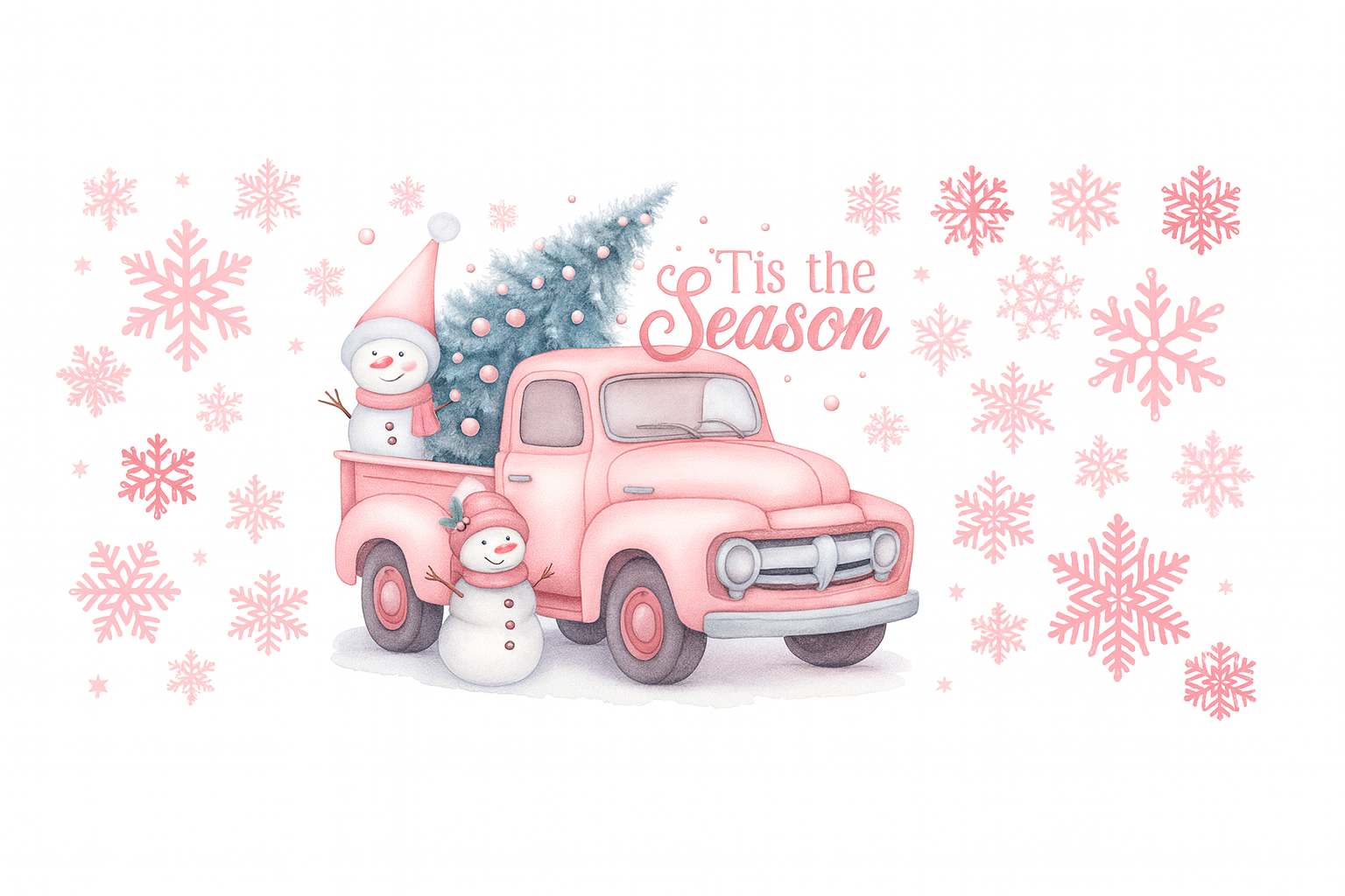 It’s The Season Pink Truck #CHR055