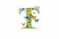 “T” Butterfly Garden Alphabet #AI072 - M