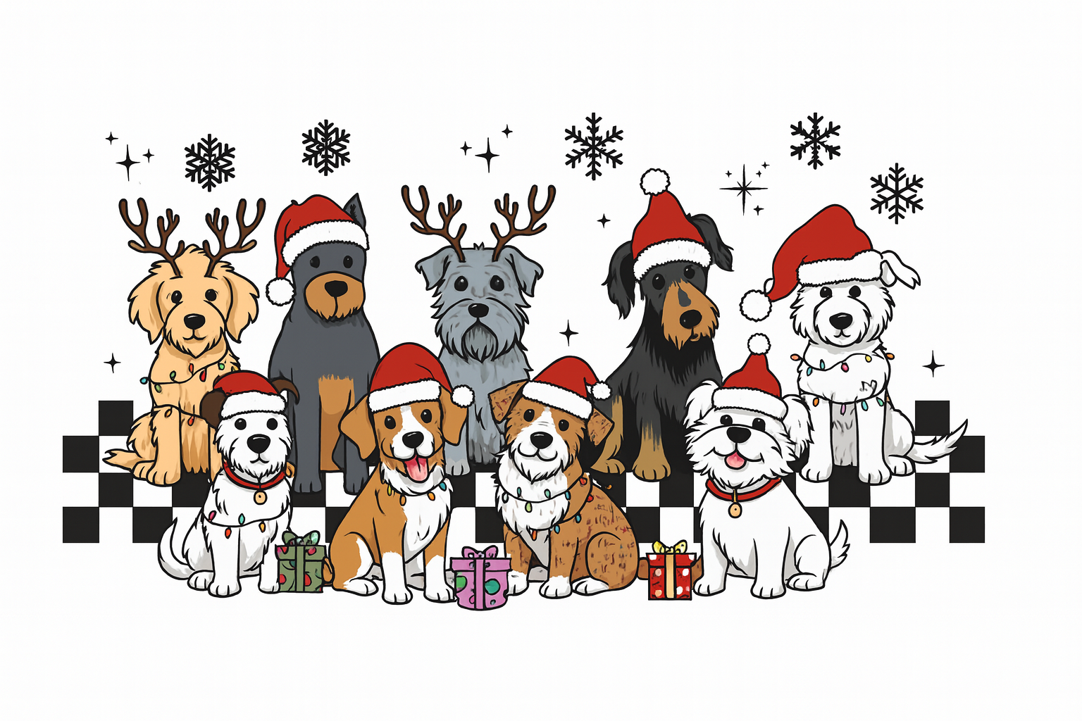 Christmas Dogs #CHR097