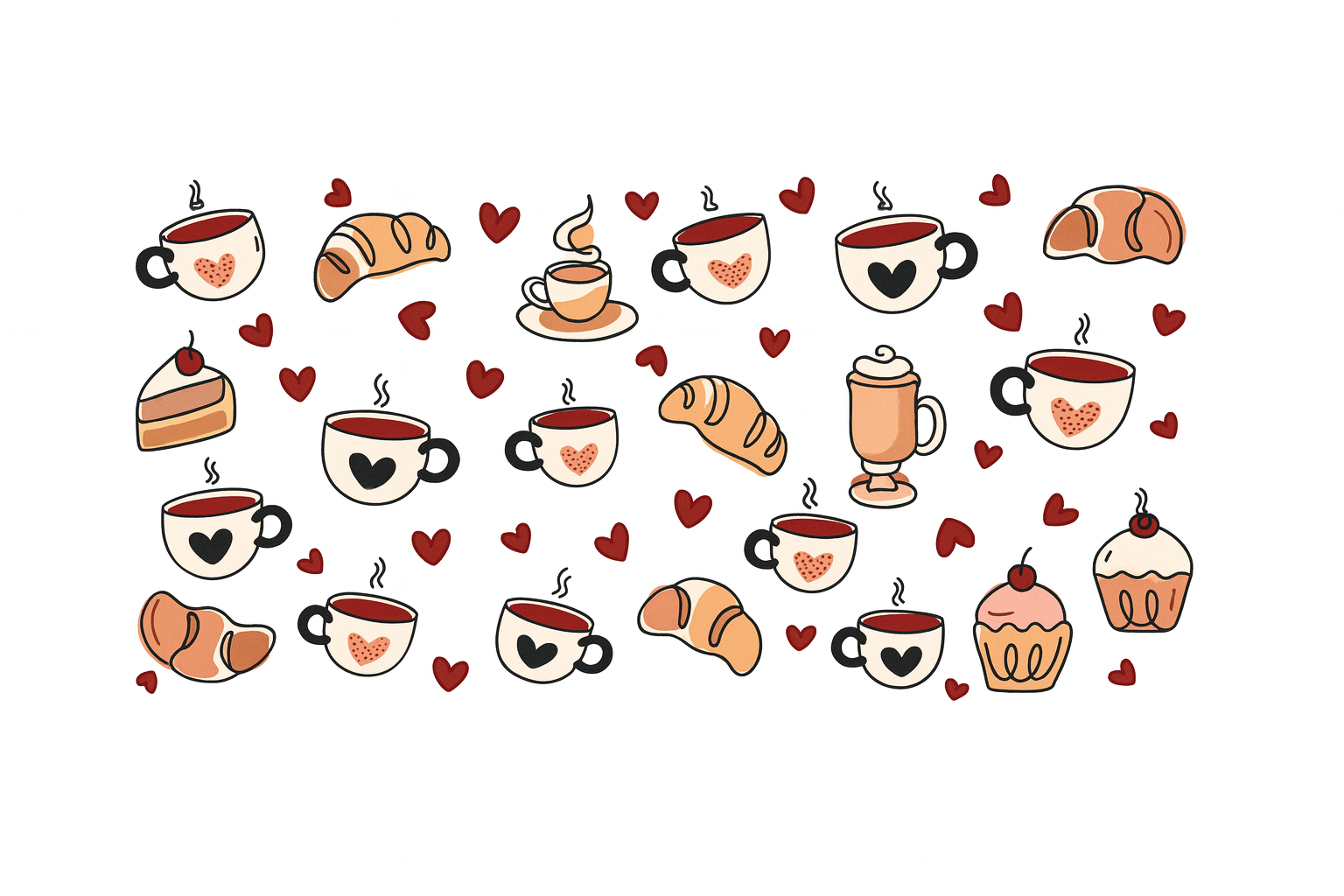 Coffee and Croissant #BV005