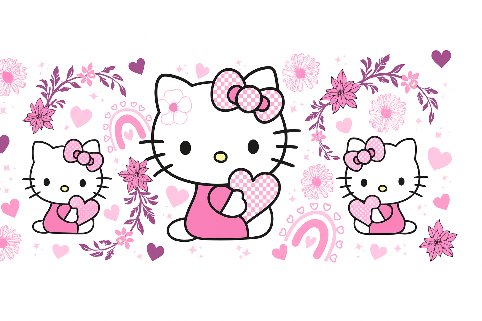 HK Pink Heart #KID058