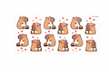 Capybaras and Burgers #MS008
