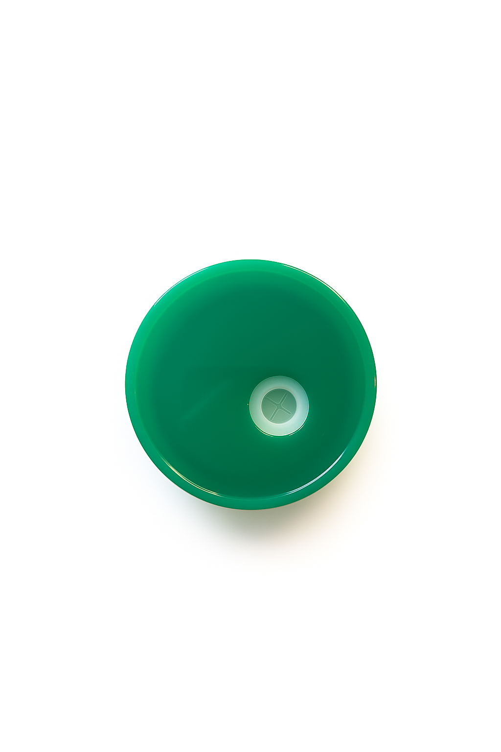 Solid Dark Green Lid