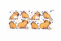 Capybaras Celebrate #MS003