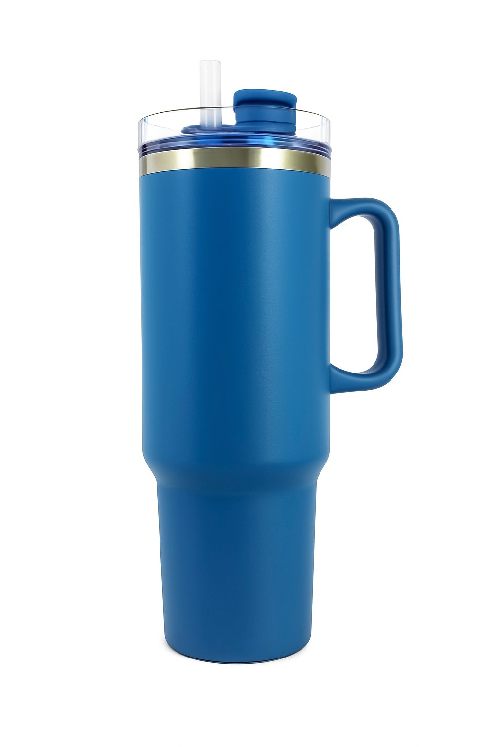Blue *Not Stainless Steel* 40z Tumbler Cup