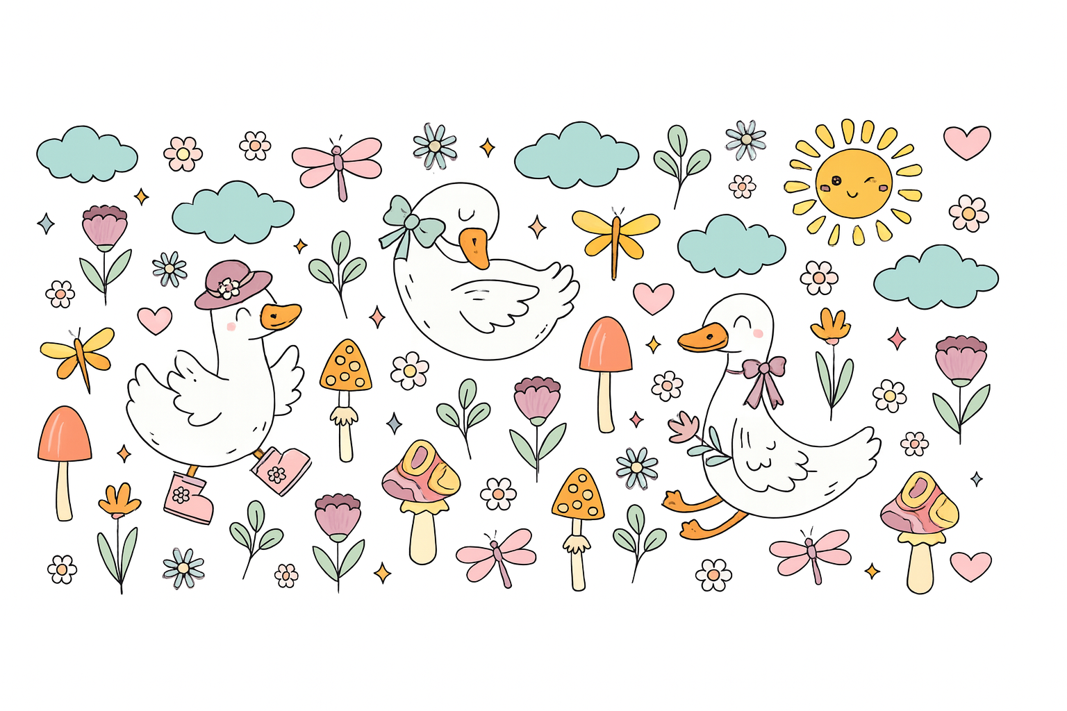 Ducks in Nature #NAT058