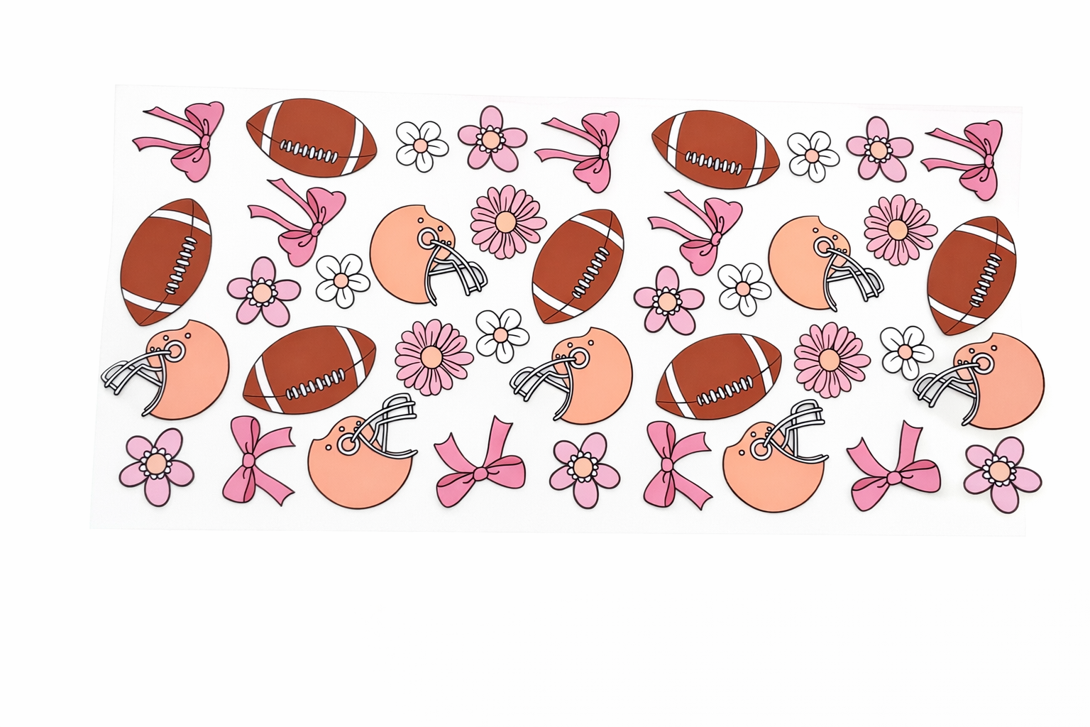 Football & Bows #SPT005