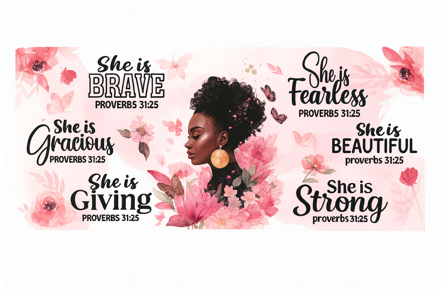 Black Girl Affirmations (2) #40Z003