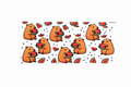 Capybaras Eating Watermelon #MS005