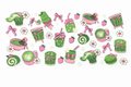 Pink & Matcha #BV010