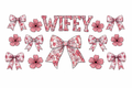 Wifey Floral Bows #CPL003