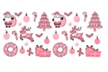 Pink Christmas Theme #CHR077