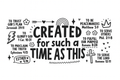 Created For Such A Time As This #FTH028