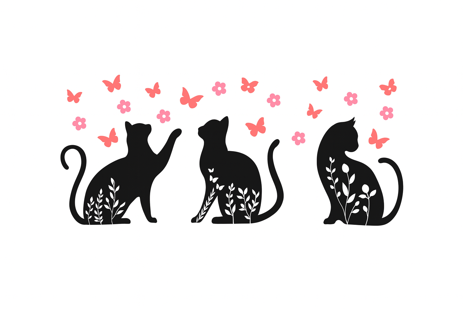 Cat Silhouette #PTS001