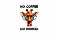 No Coffee No Workee #BV010 - M