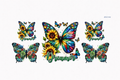 Abstract Butterflies Dreamer #BG046