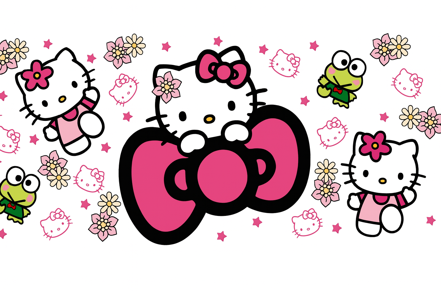 HK With Big Bow #KID057