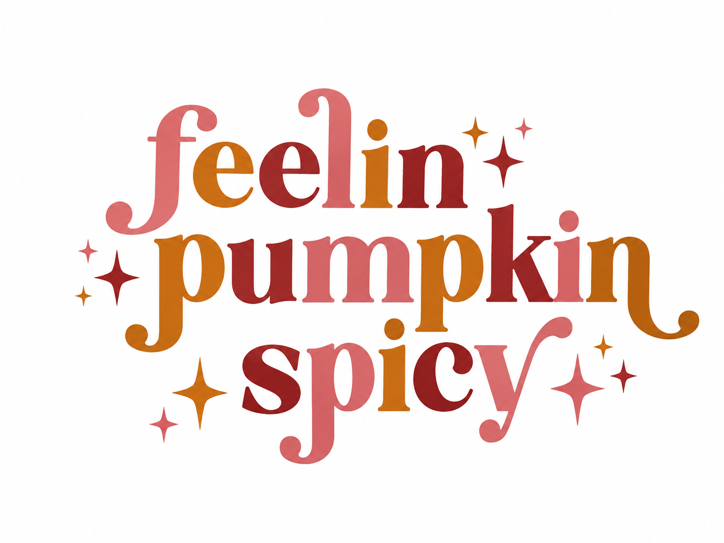 Feelin Pumpkin Spicy Glitter Clear Film Screen Print Transfer CF-FL03 Important mainly because it was sent directly to you Click to teach Gmail this conversation is not important