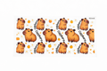 Cute Capybaras #MS004