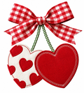 Patchwork Cherries Glitter Clear Film Screen Print Transfer CF-VD02