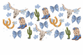 Baby Blue Boots & Bows #WST018