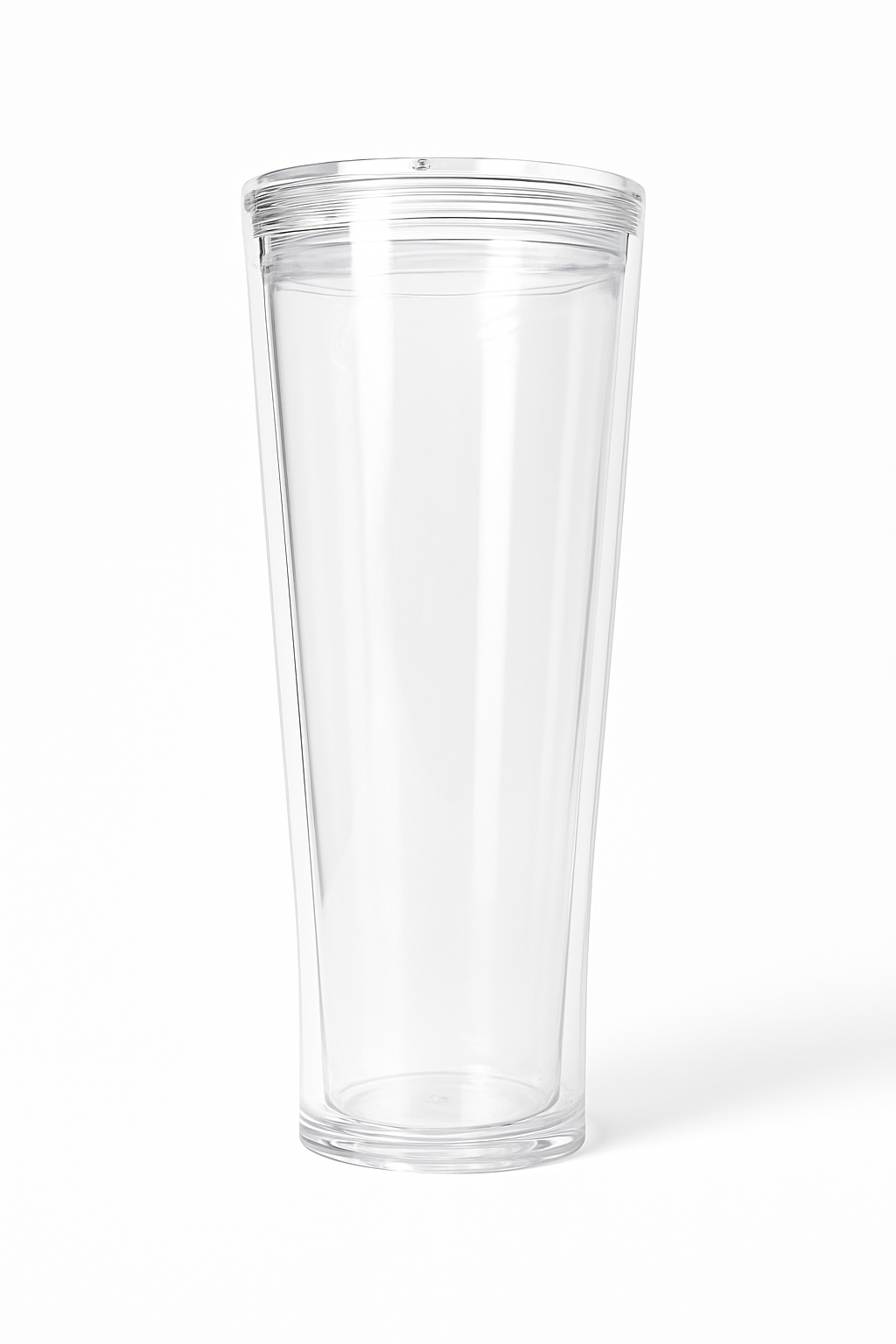 24oz Acrylic Customizable Snow Globe Tumbler Cup