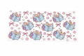 Blue Books, Flowers & Bows #BK006