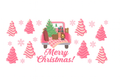 Merry Christmas Truck Trunk #CHR082